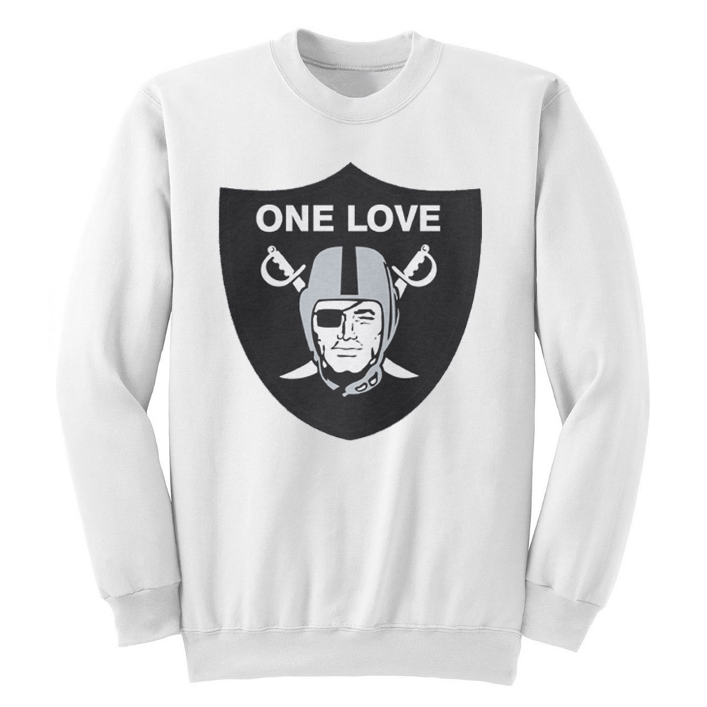 One Love Oakland Raiders Sweatshirt 